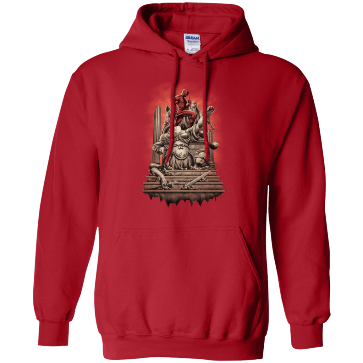 Sweatshirts Red / Small Fiat Justitia Ruat Caelum Pullover Hoodie