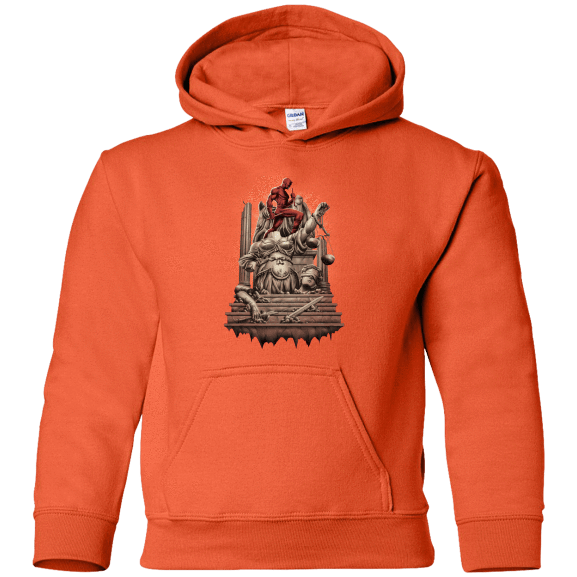 Sweatshirts Orange / YS Fiat Justitia Ruat Caelum Youth Hoodie