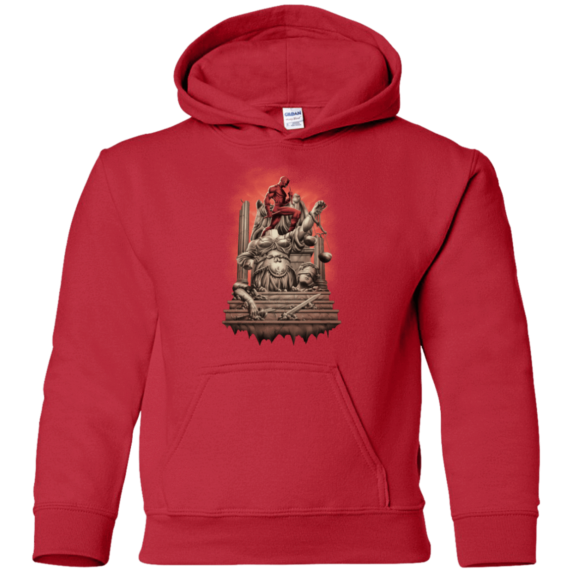 Sweatshirts Red / YS Fiat Justitia Ruat Caelum Youth Hoodie