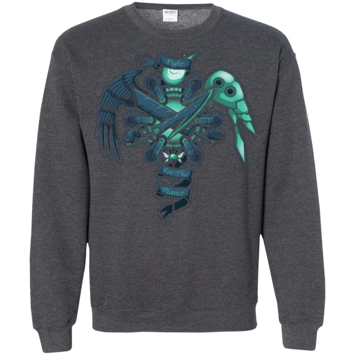 Sweatshirts Dark Heather / Small FIGHT FOR THE PLANET Crewneck Sweatshirt