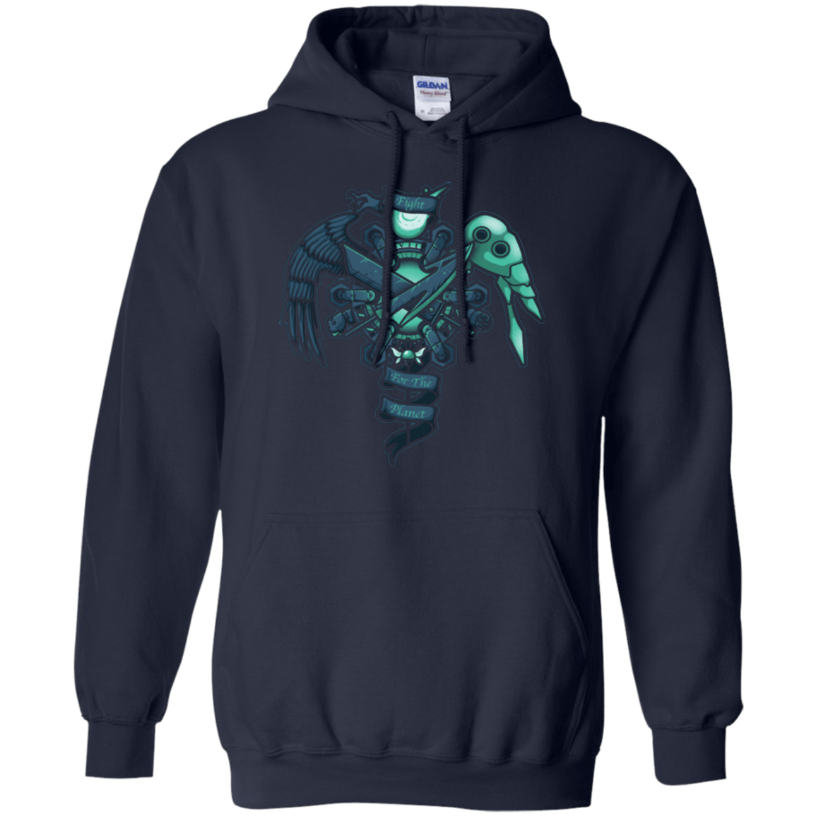 Sweatshirts Navy / Small FIGHT FOR THE PLANET Pullover Hoodie