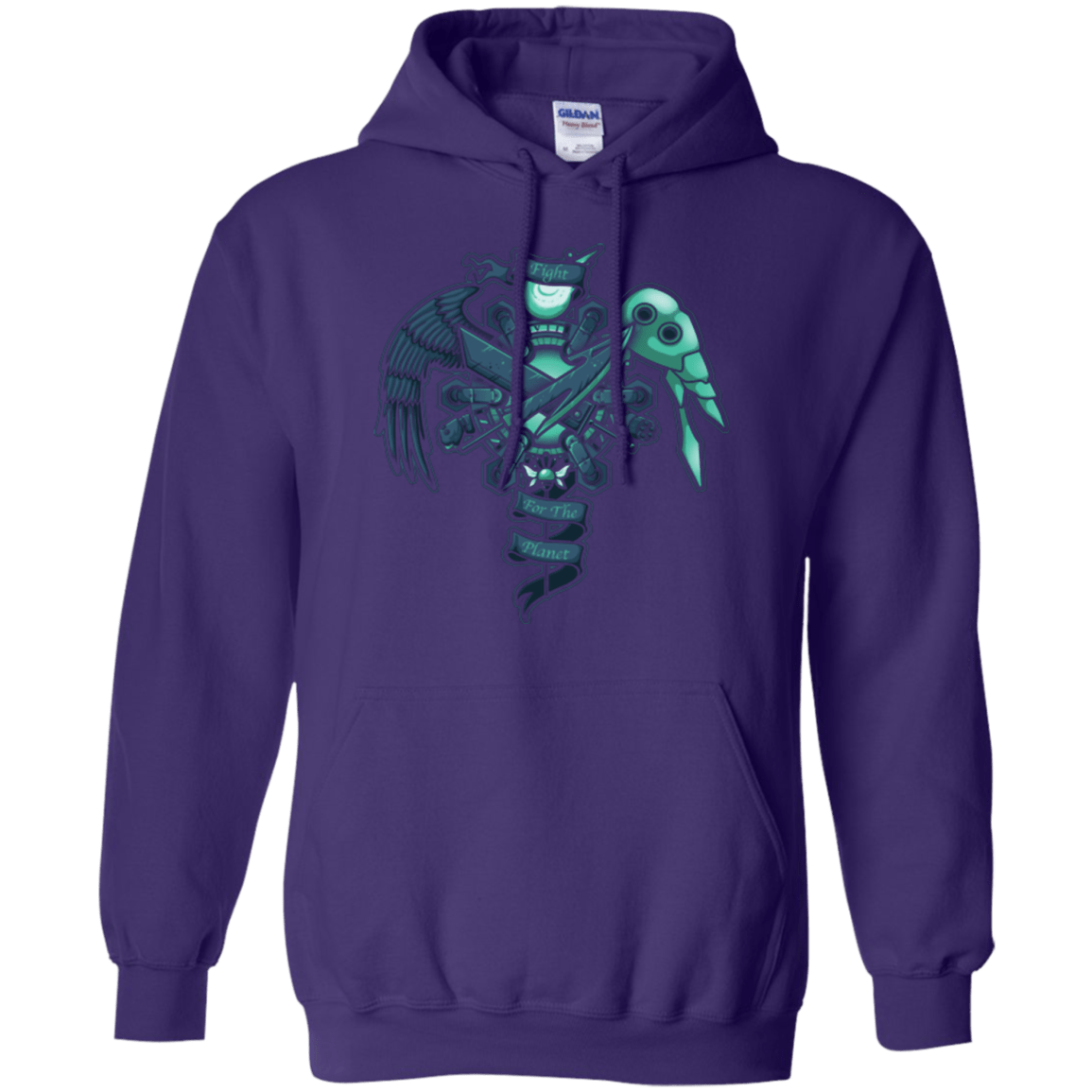 Sweatshirts Purple / Small FIGHT FOR THE PLANET Pullover Hoodie