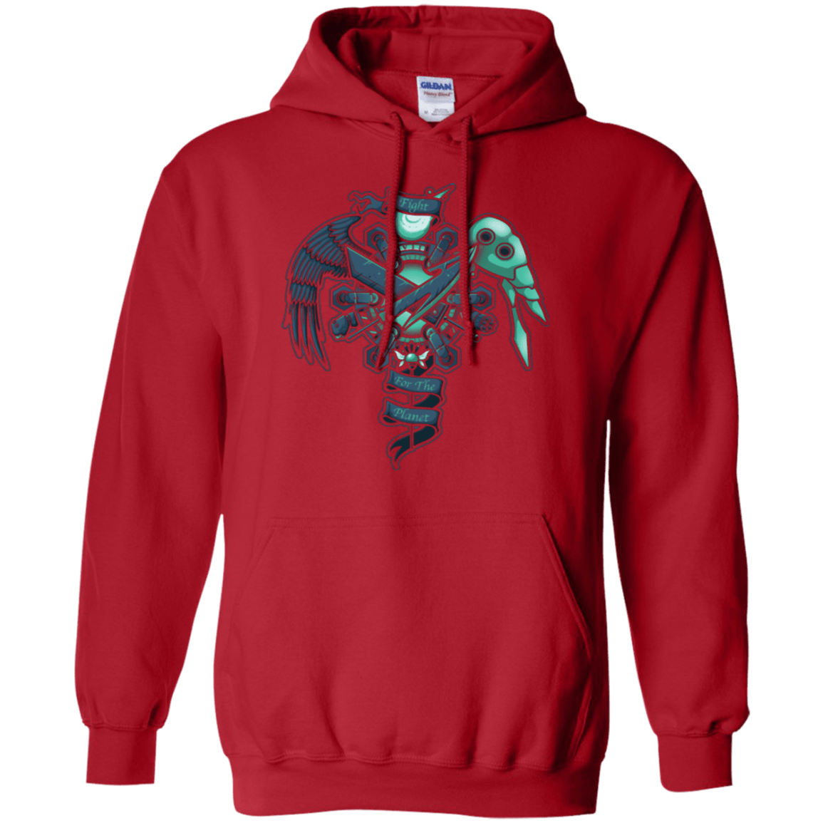 Sweatshirts Red / Small FIGHT FOR THE PLANET Pullover Hoodie