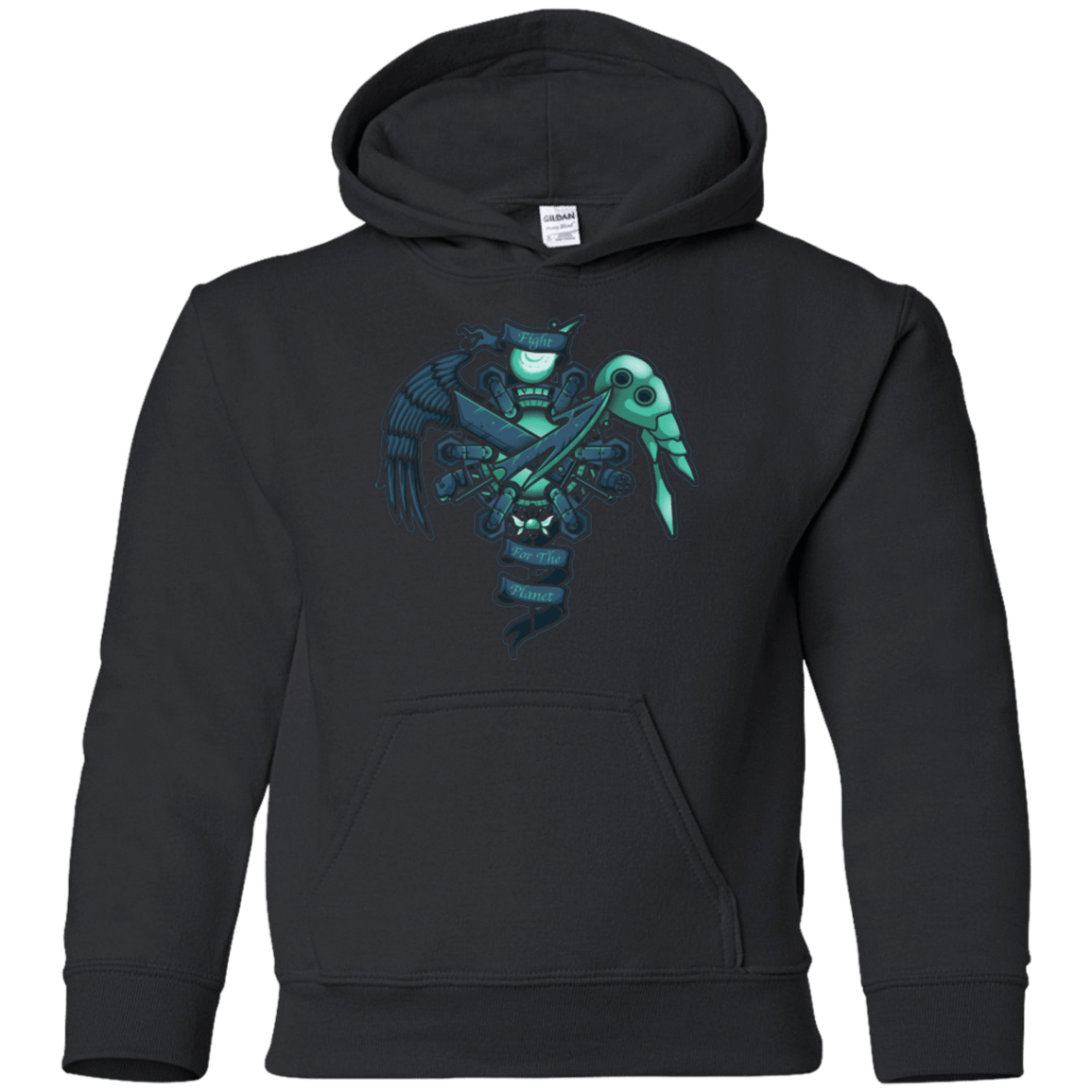 Sweatshirts Black / YS FIGHT FOR THE PLANET Youth Hoodie