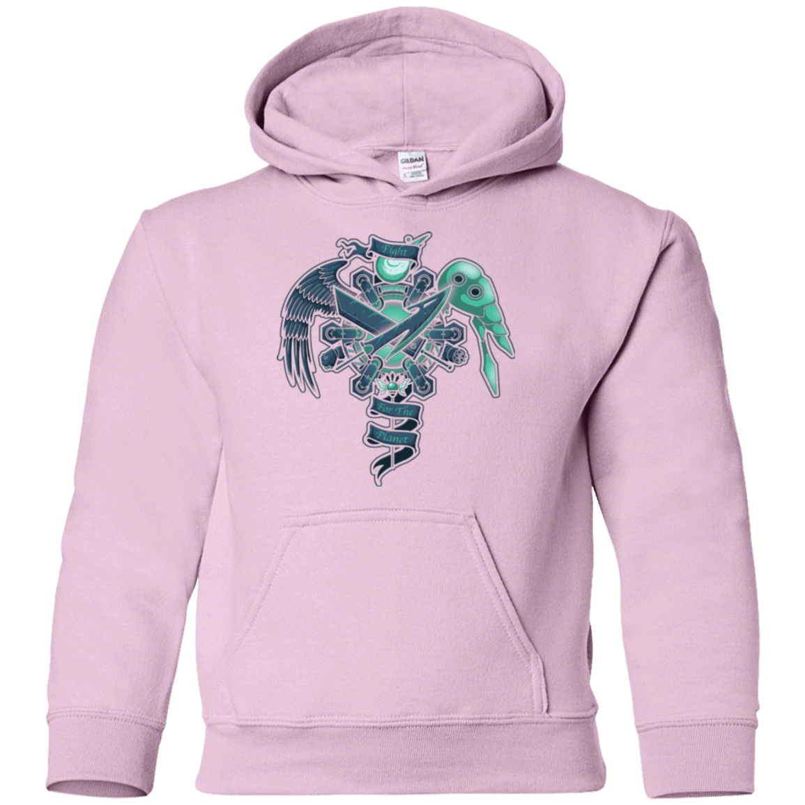 Sweatshirts Light Pink / YS FIGHT FOR THE PLANET Youth Hoodie