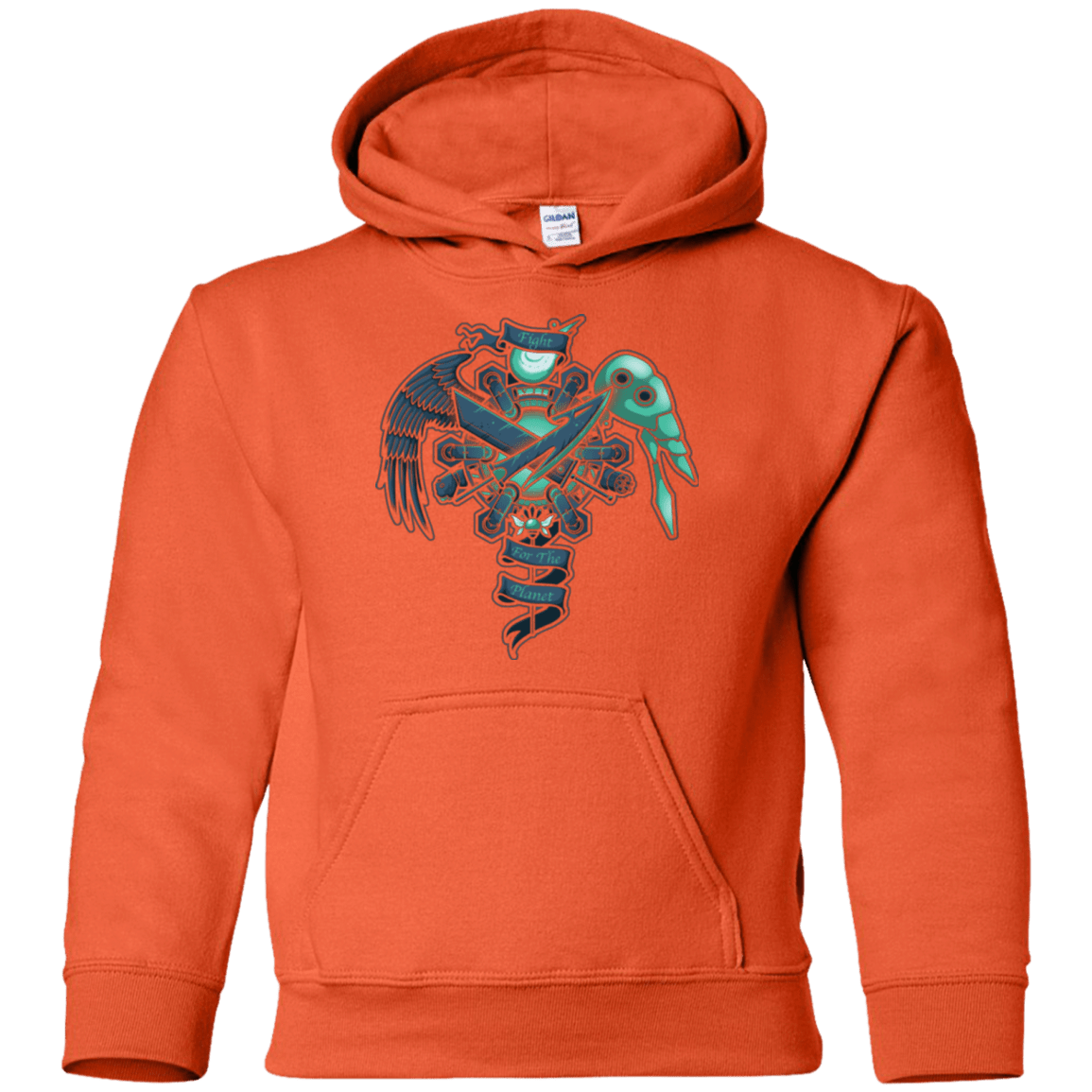Sweatshirts Orange / YS FIGHT FOR THE PLANET Youth Hoodie