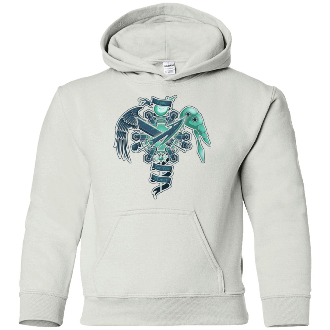 Sweatshirts White / YS FIGHT FOR THE PLANET Youth Hoodie
