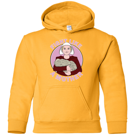 Sweatshirts Gold / YS Fight Like a Mother Youth Hoodie