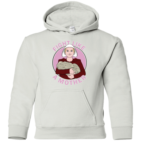 Sweatshirts White / YS Fight Like a Mother Youth Hoodie