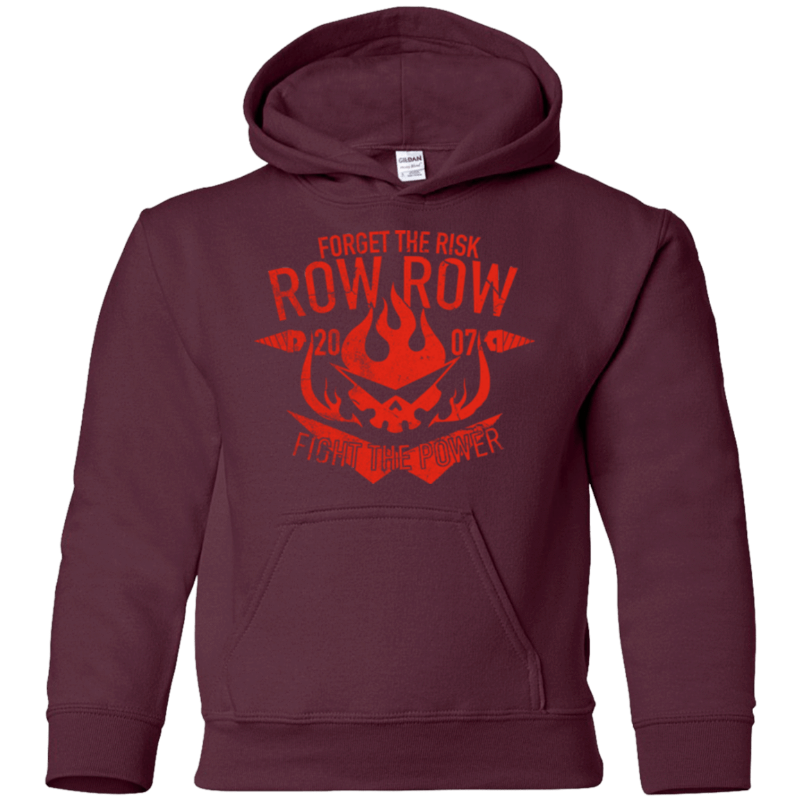 Sweatshirts Maroon / YS Fight the power Youth Hoodie