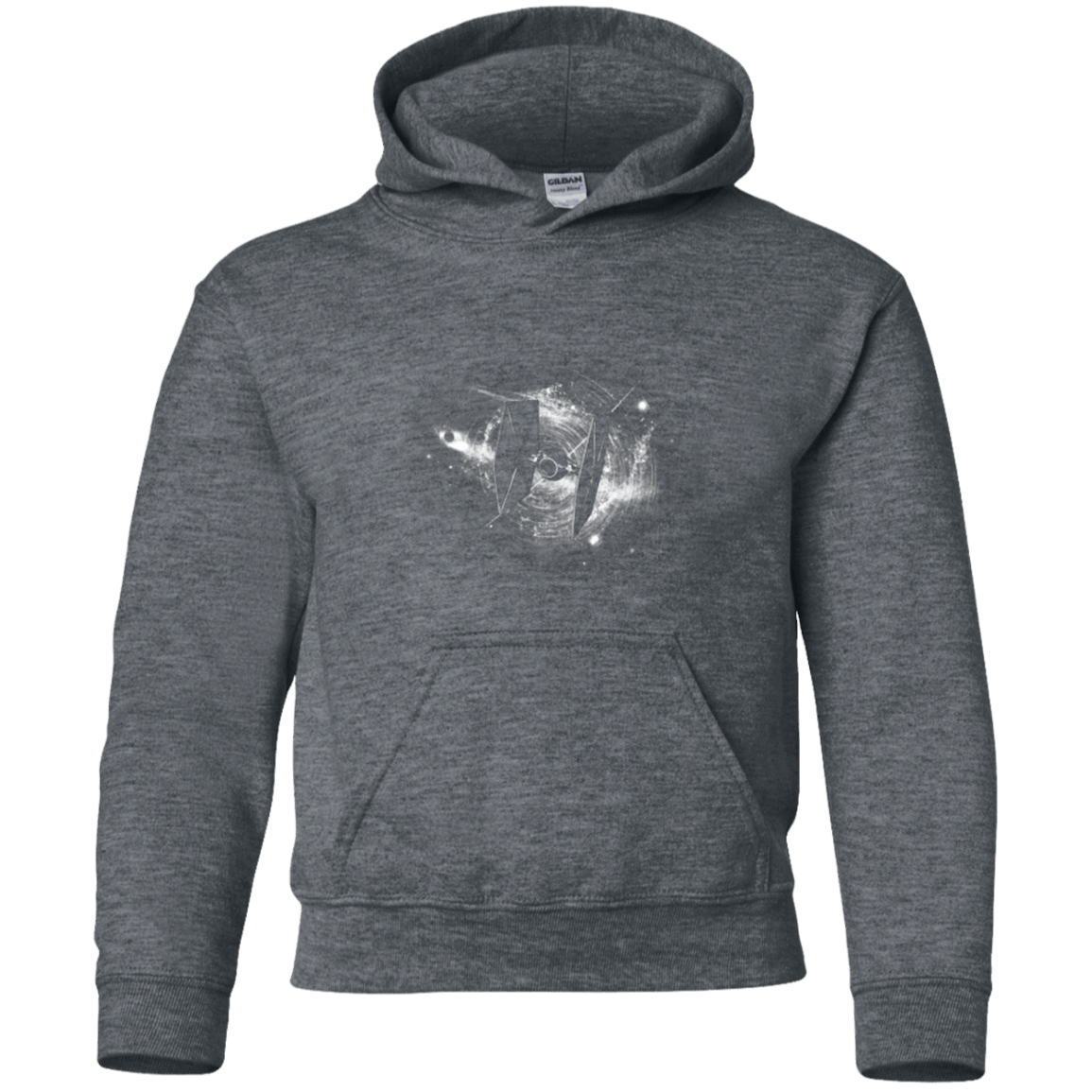 Sweatshirts Dark Heather / YS Fighter 2 Youth Hoodie
