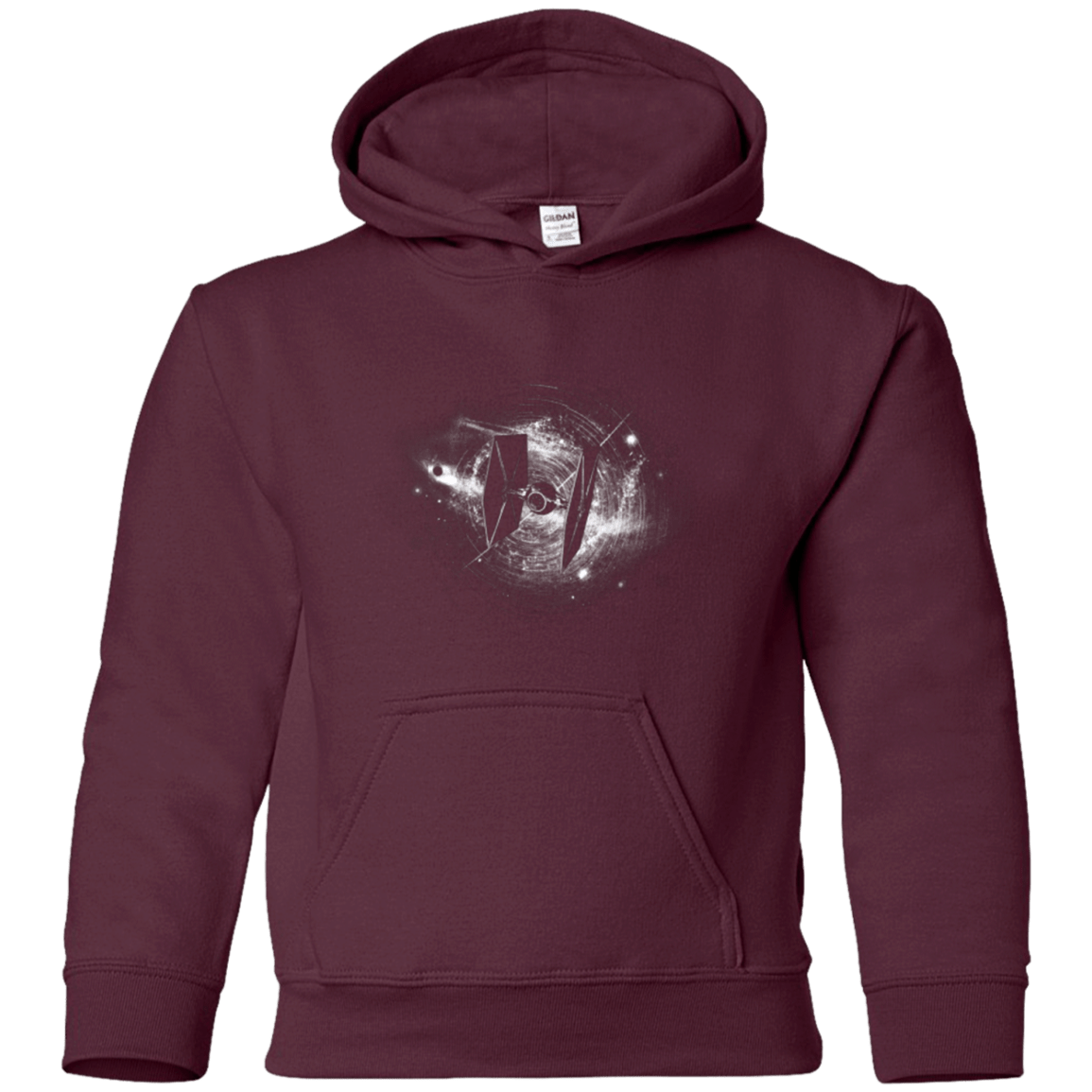 Sweatshirts Maroon / YS Fighter 2 Youth Hoodie