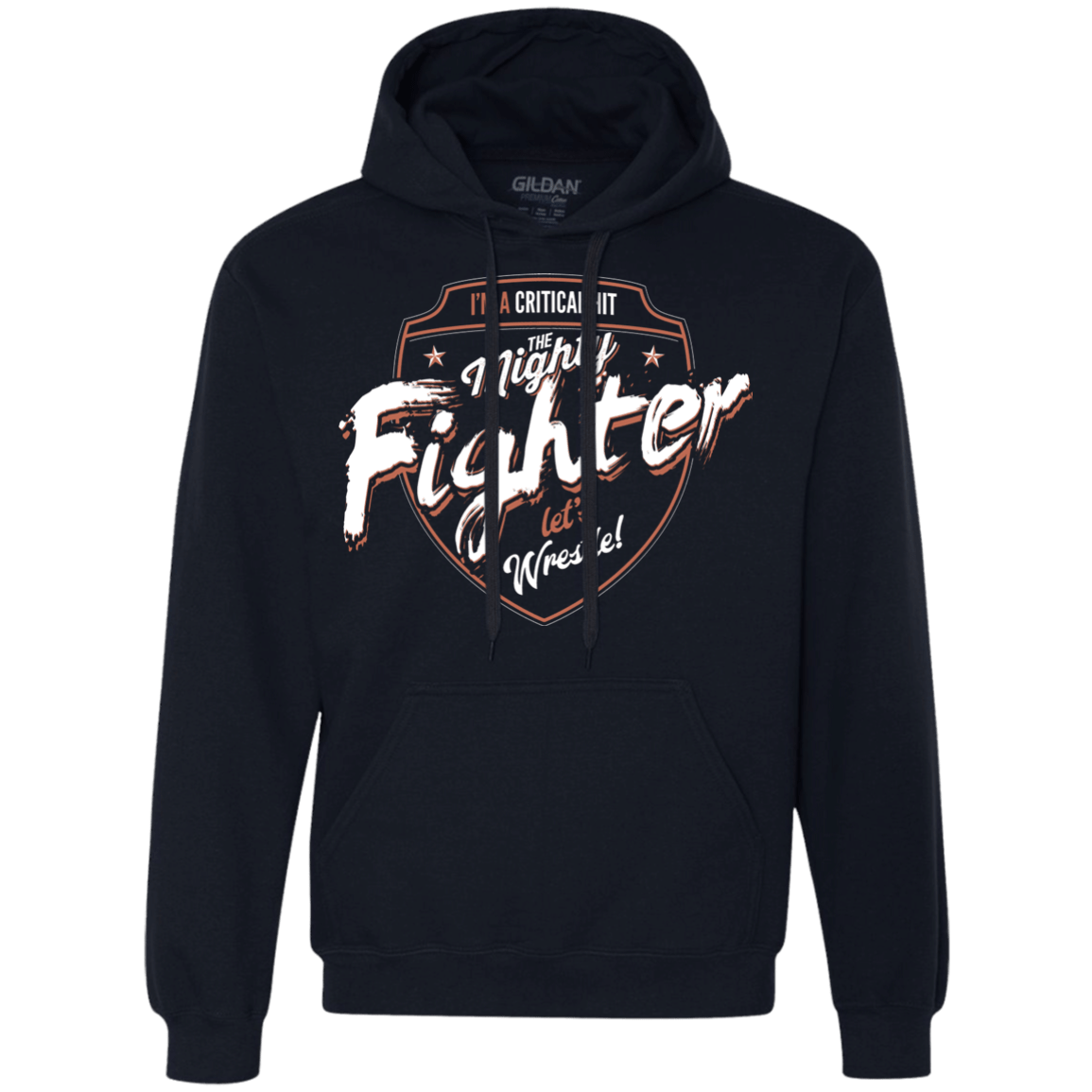Sweatshirts Navy / S Fighter Premium Fleece Hoodie