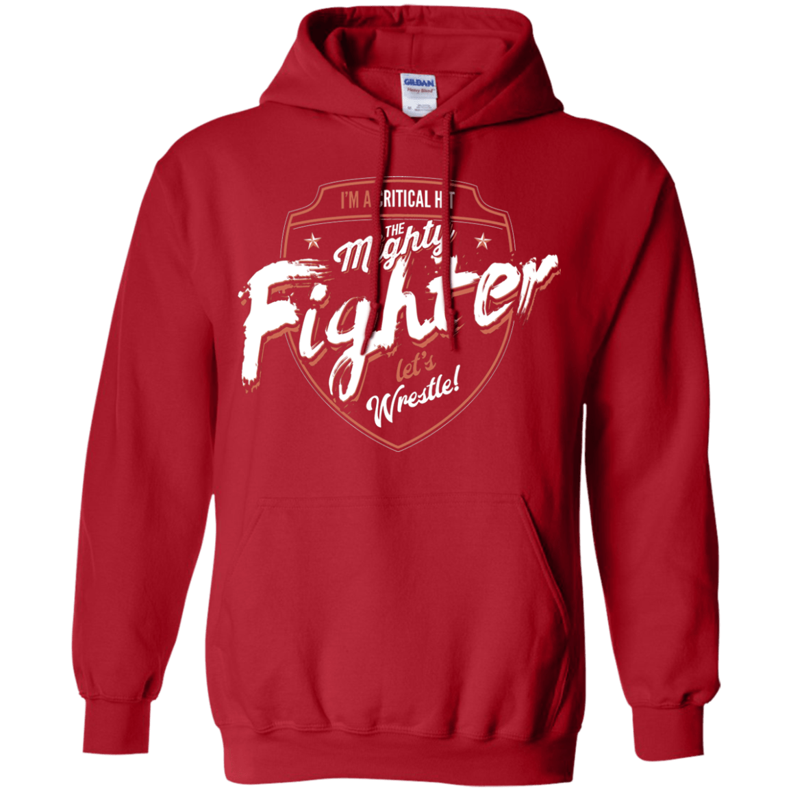 Sweatshirts Red / S Fighter Pullover Hoodie
