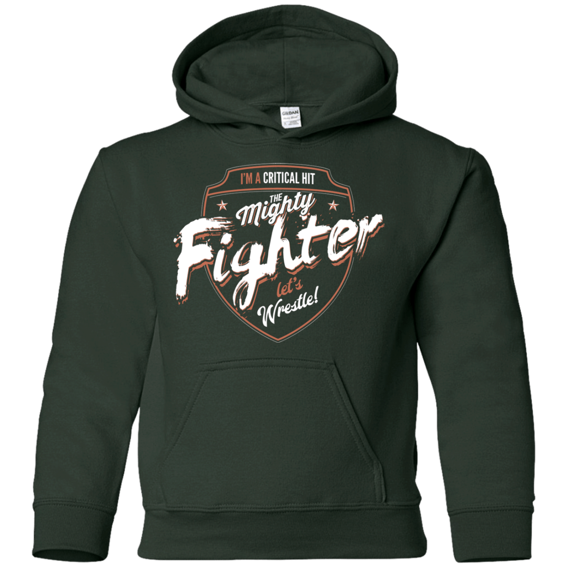 Sweatshirts Forest Green / YS Fighter Youth Hoodie