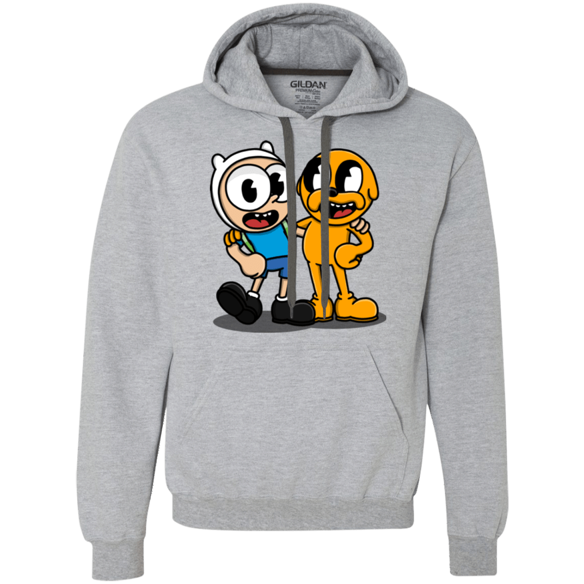 Sweatshirts Sport Grey / S Finnhead and Jakeman Premium Fleece Hoodie