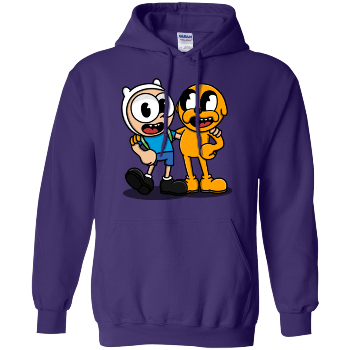 Sweatshirts Purple / S Finnhead and Jakeman Pullover Hoodie