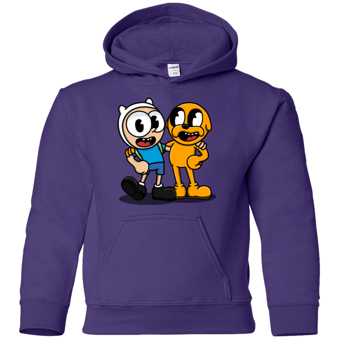 Sweatshirts Purple / YS Finnhead and Jakeman Youth Hoodie