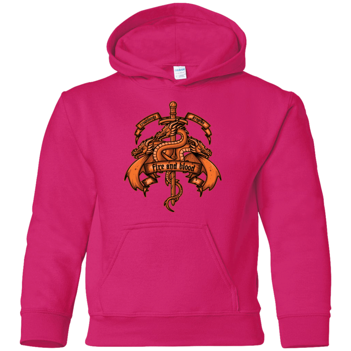 Sweatshirts Heliconia / YS FIRE AND BLOOD Youth Hoodie