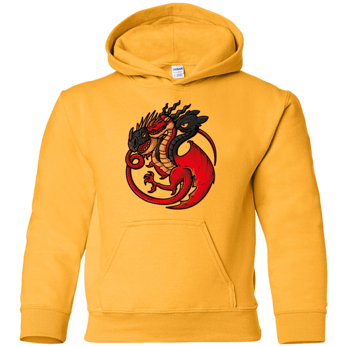 Sweatshirts Gold / YS FIRE BLOOD AND TRAINING Youth Hoodie