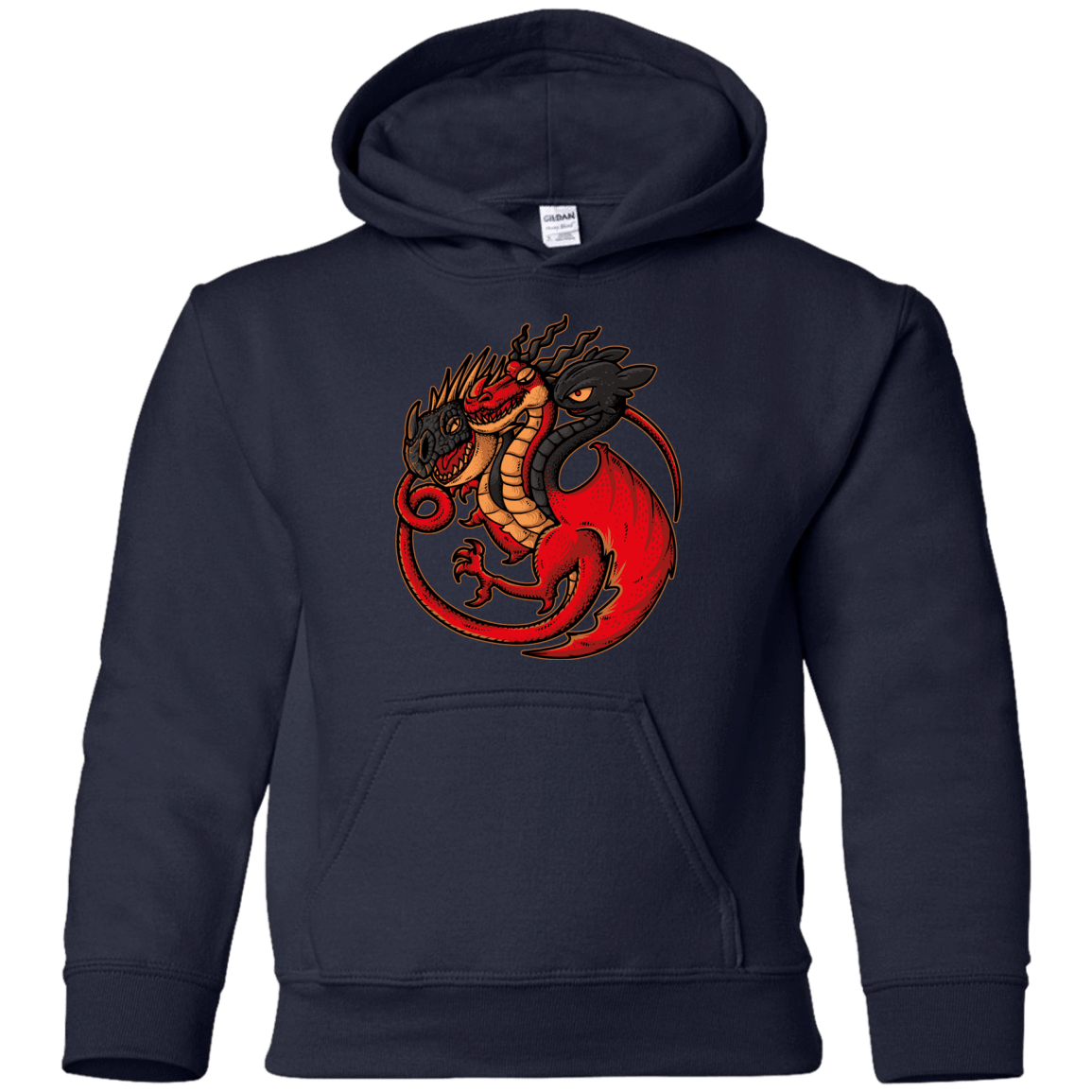 Sweatshirts Navy / YS FIRE BLOOD AND TRAINING Youth Hoodie