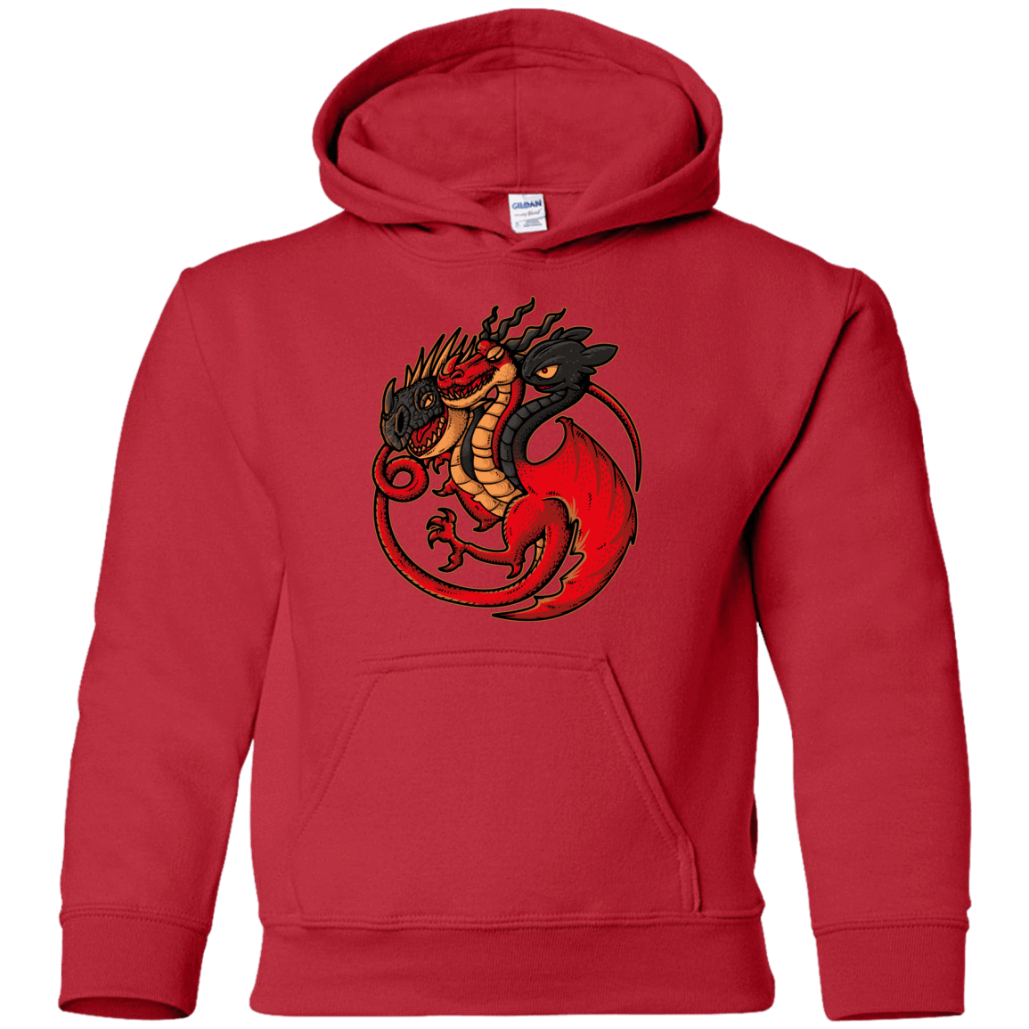 Sweatshirts Red / YS FIRE BLOOD AND TRAINING Youth Hoodie