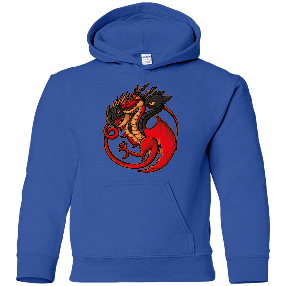 Sweatshirts Royal / YS FIRE BLOOD AND TRAINING Youth Hoodie