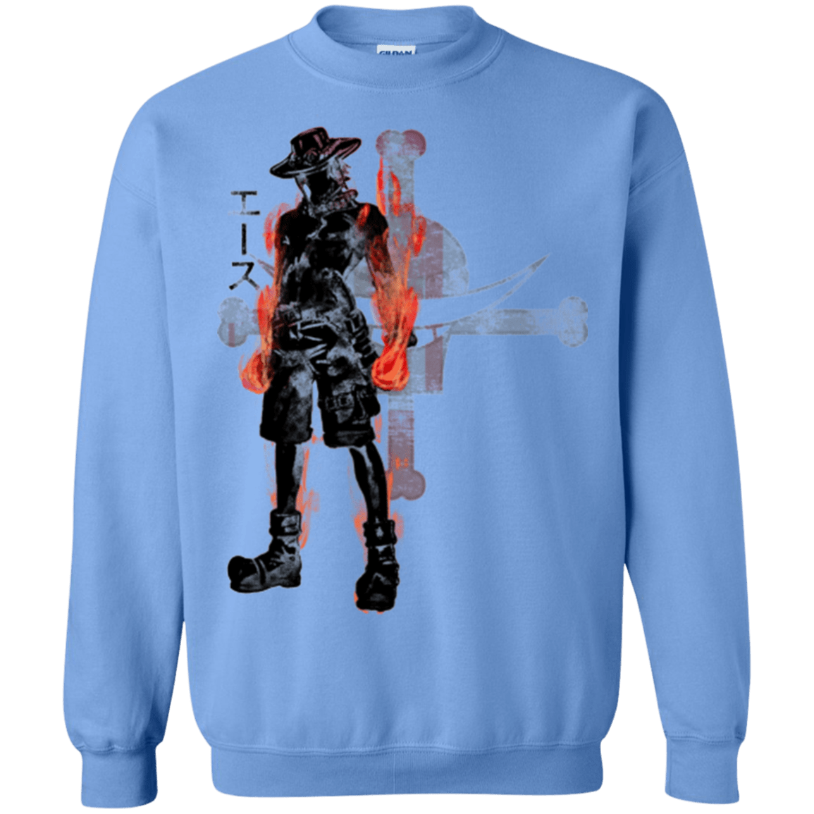 Sweatshirts Carolina Blue / Small Fire fist Crewneck Sweatshirt