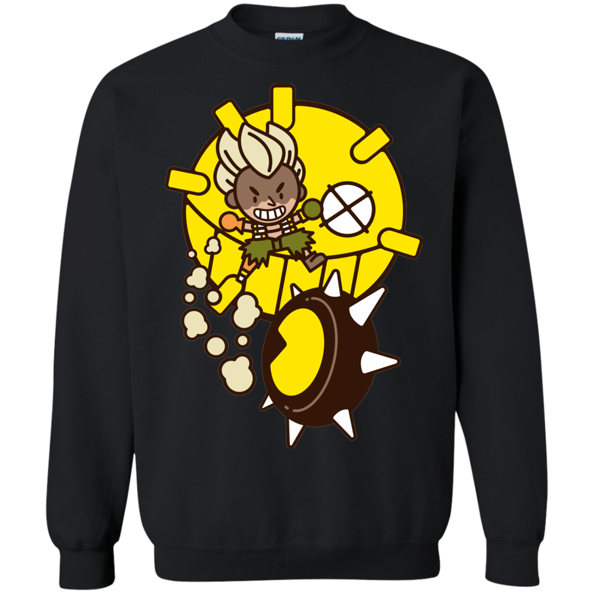 Sweatshirts Black / S Fire in the Hole Crewneck Sweatshirt