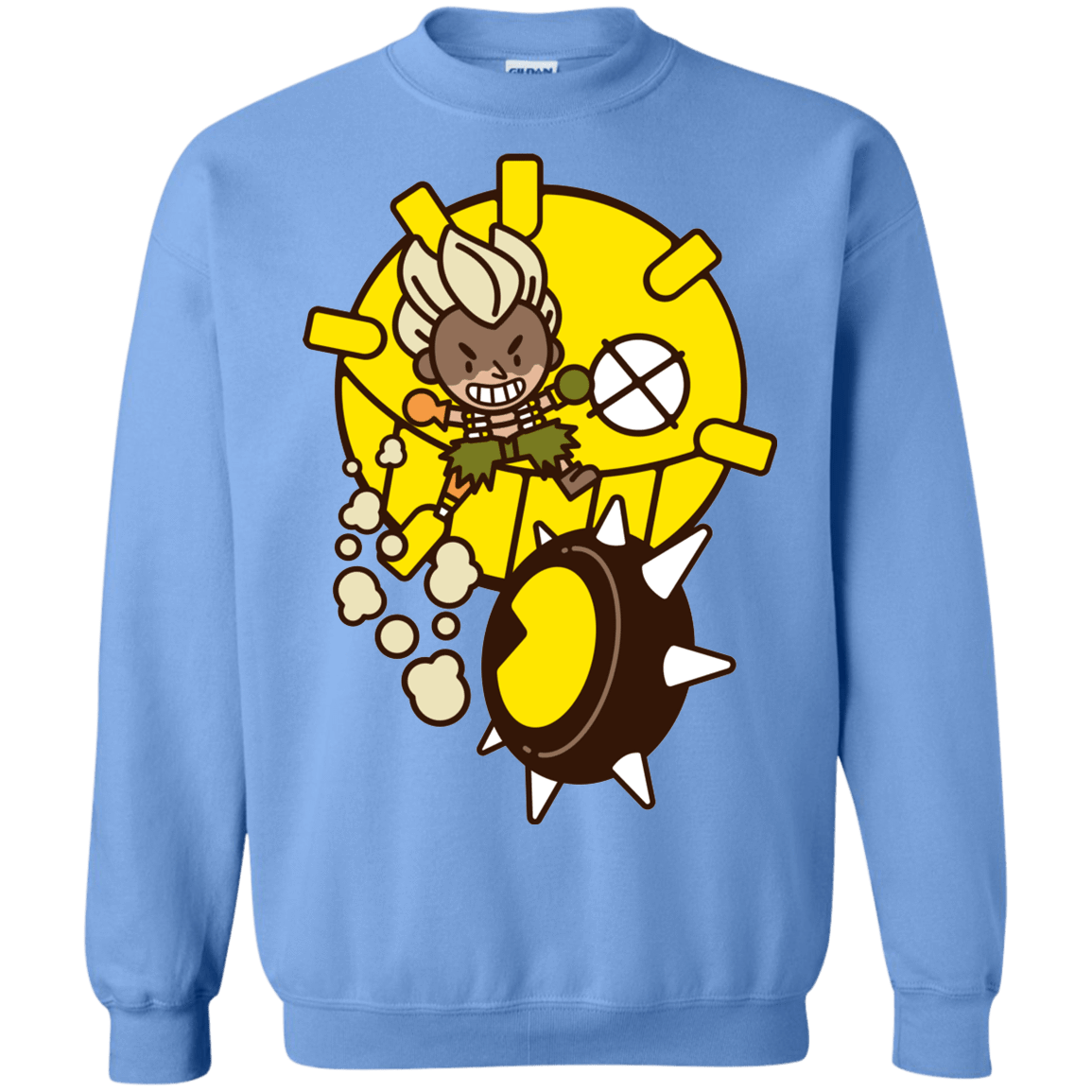 Sweatshirts Carolina Blue / S Fire in the Hole Crewneck Sweatshirt