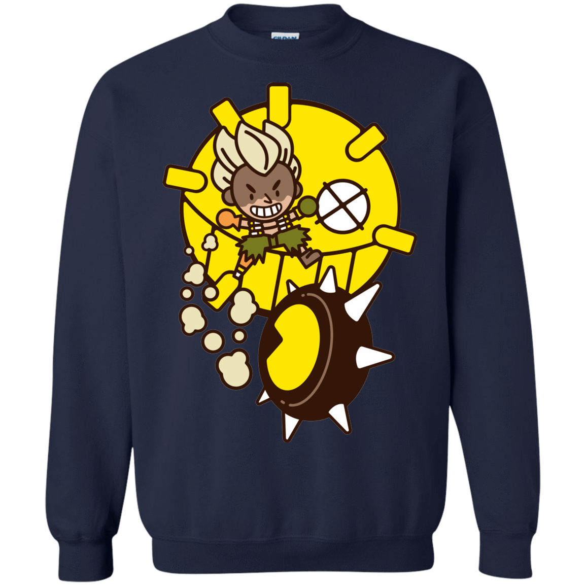 Sweatshirts Navy / S Fire in the Hole Crewneck Sweatshirt