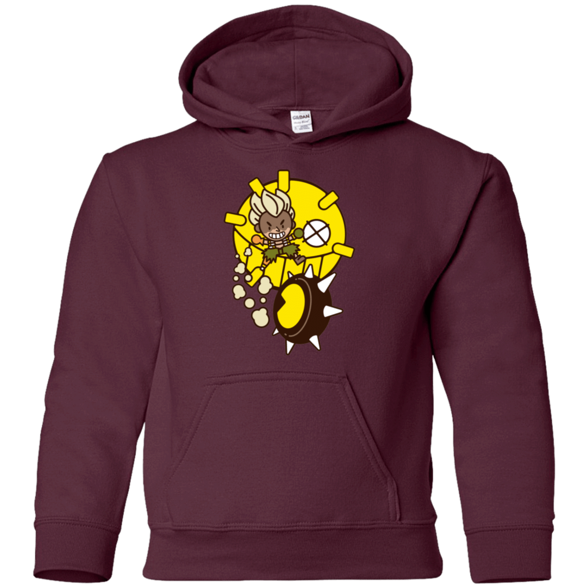 Sweatshirts Maroon / YS Fire in the Hole Youth Hoodie