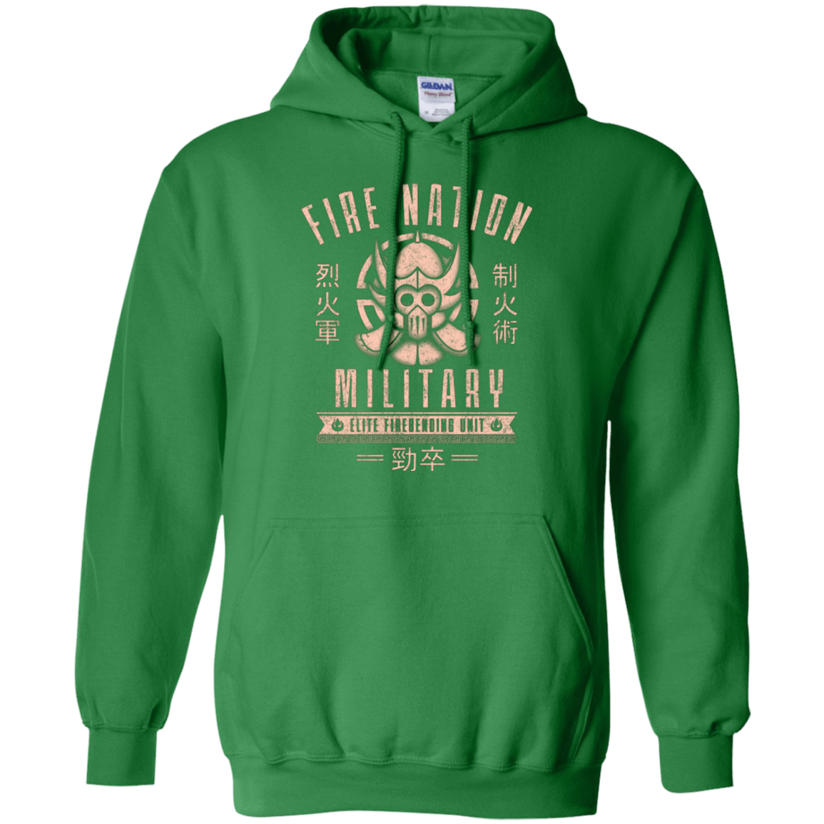 Sweatshirts Irish Green / Small Fire is Fierce Pullover Hoodie