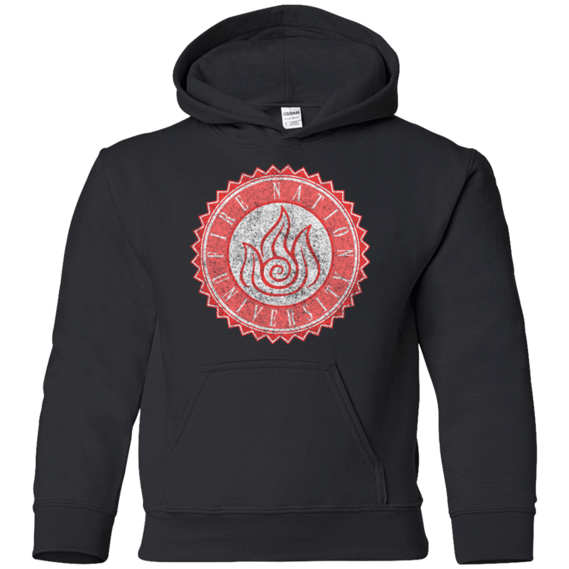 Sweatshirts Black / YS Fire Nation Univeristy Youth Hoodie