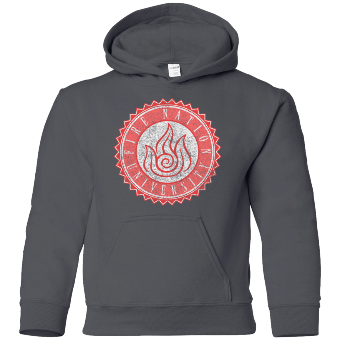 Sweatshirts Charcoal / YS Fire Nation Univeristy Youth Hoodie