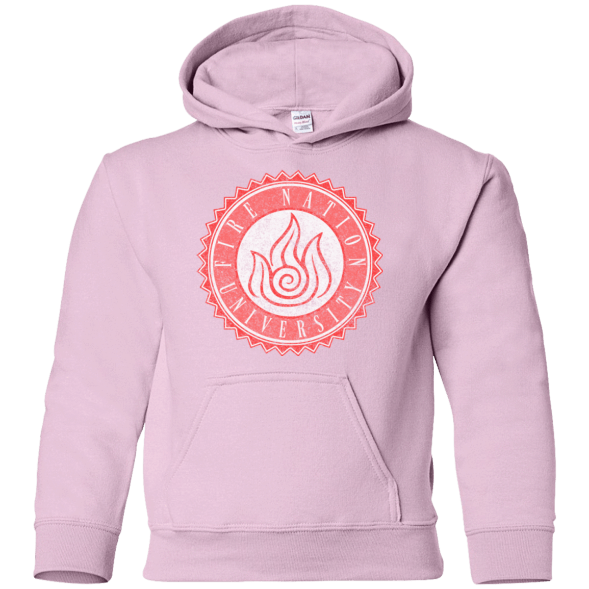 Sweatshirts Light Pink / YS Fire Nation Univeristy Youth Hoodie