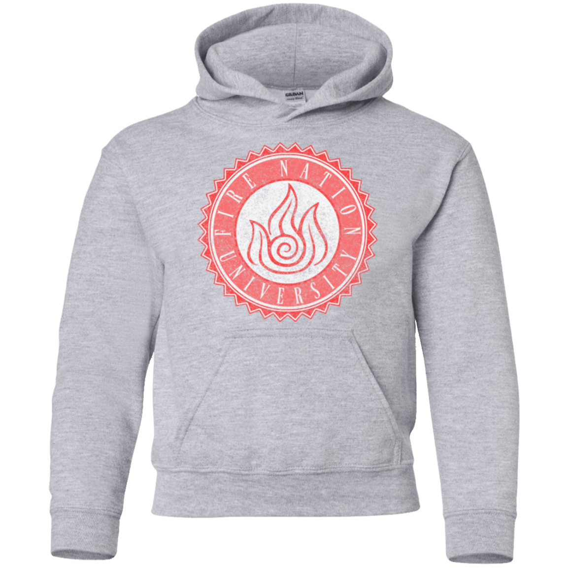 Sweatshirts Sport Grey / YS Fire Nation Univeristy Youth Hoodie