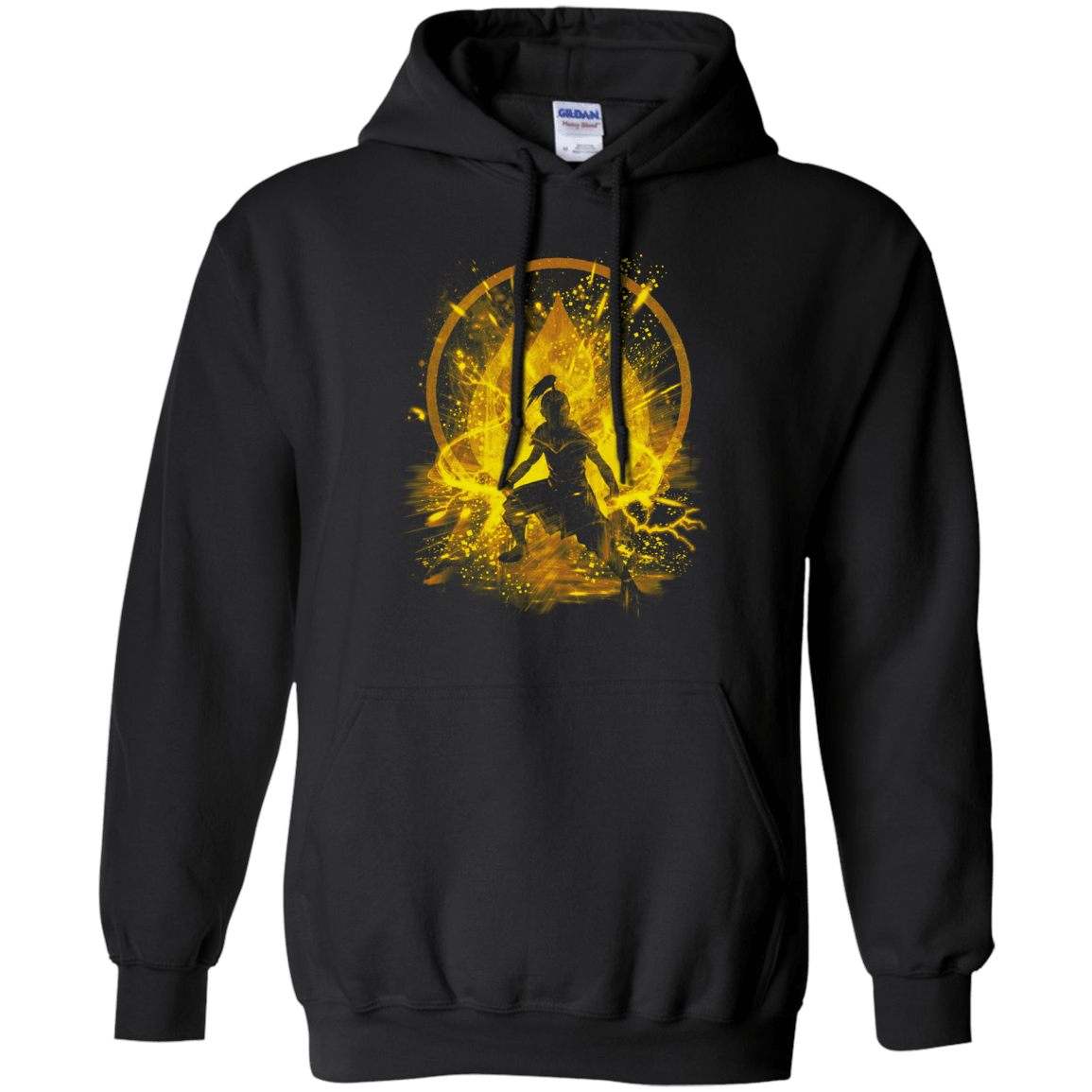 Sweatshirts Black / S Fire Prince Pullover Hoodie