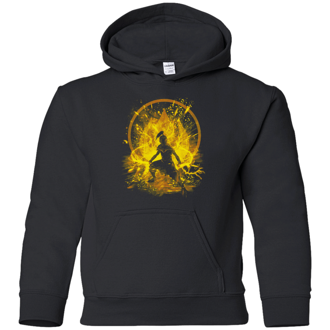 Sweatshirts Black / YS Fire Prince Youth Hoodie