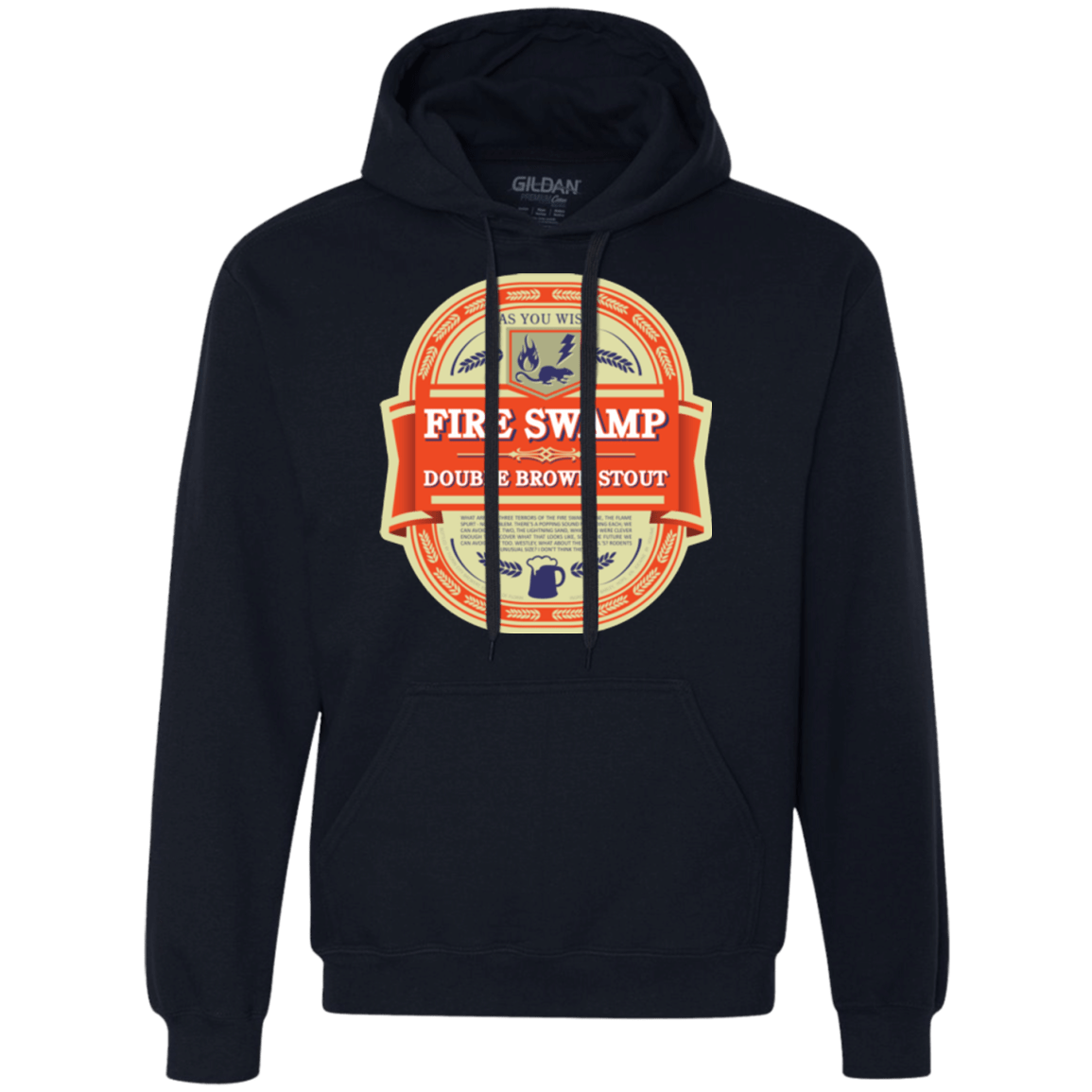 Sweatshirts Navy / Small Fire Swamp Ale Premium Fleece Hoodie