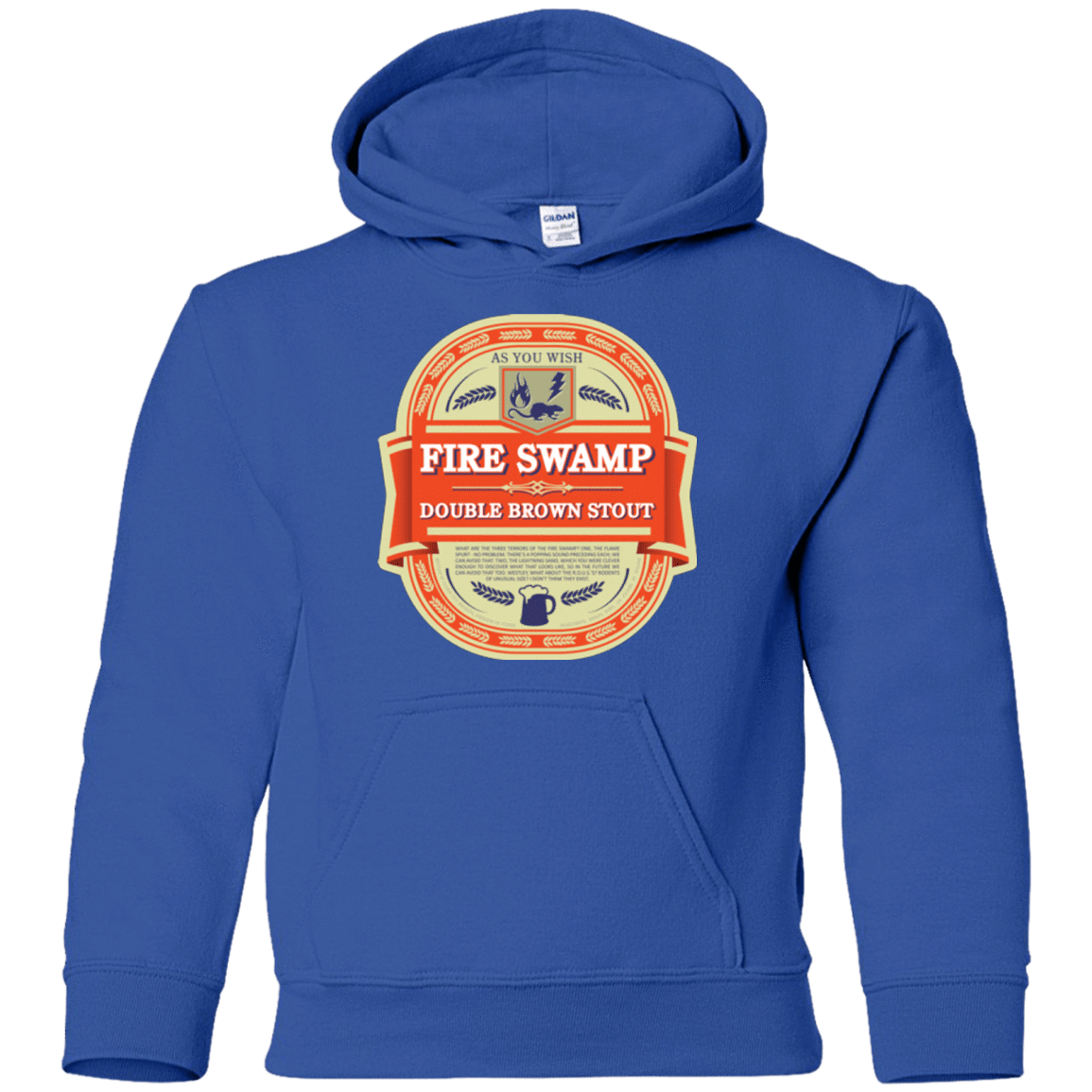 Sweatshirts Royal / YS Fire Swamp Ale Youth Hoodie