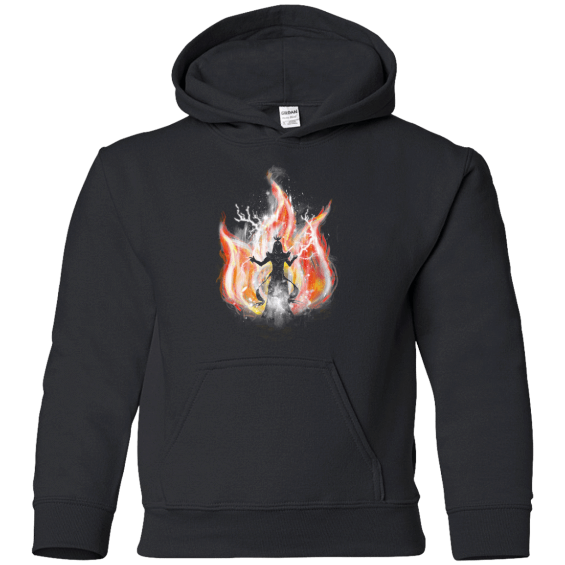 Sweatshirts Black / YS Fire Tribe Youth Hoodie