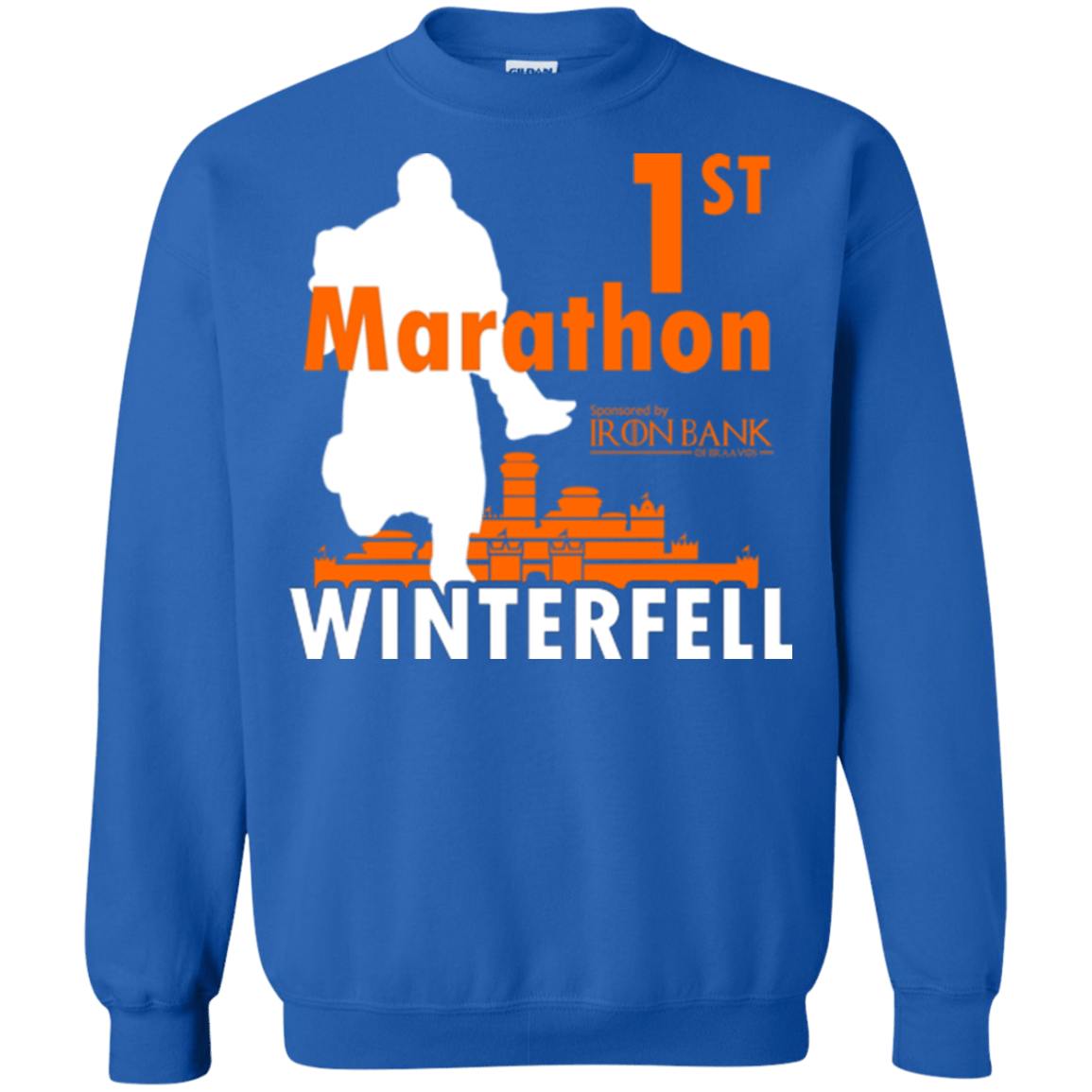 Sweatshirts Royal / Small First marathon Crewneck Sweatshirt
