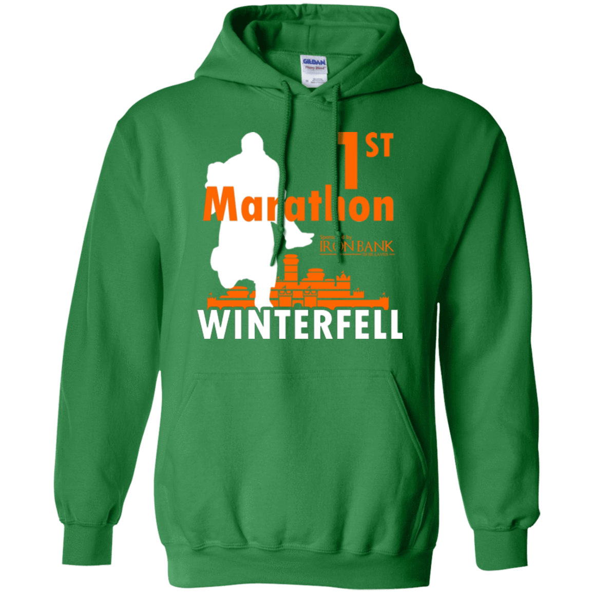 Sweatshirts Irish Green / Small First marathon Pullover Hoodie