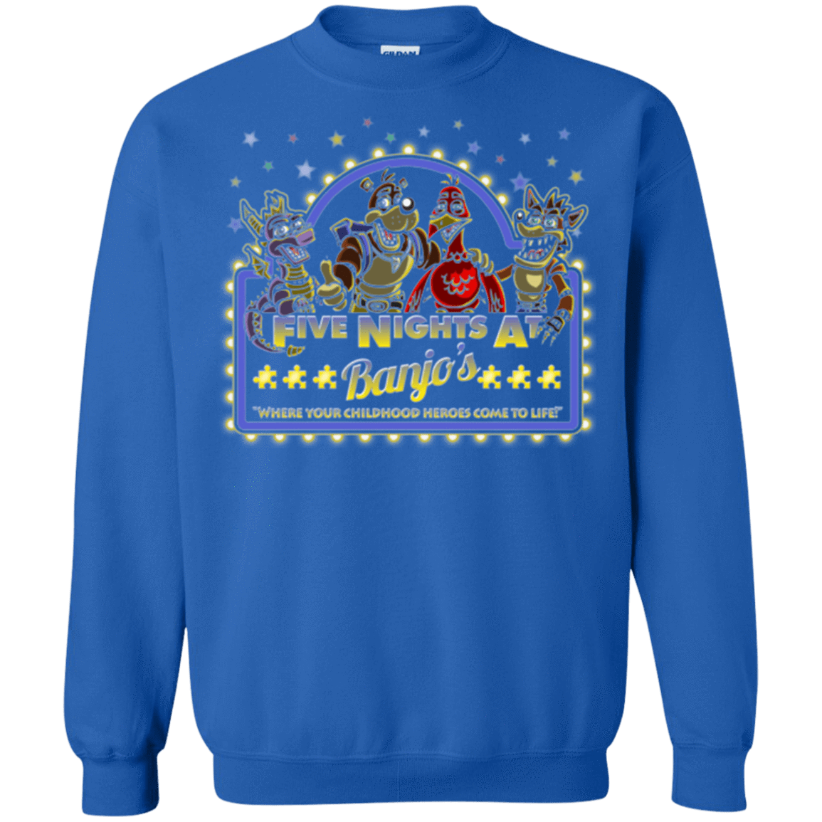 Sweatshirts Royal / Small Five Nights at Banjos Crewneck Sweatshirt
