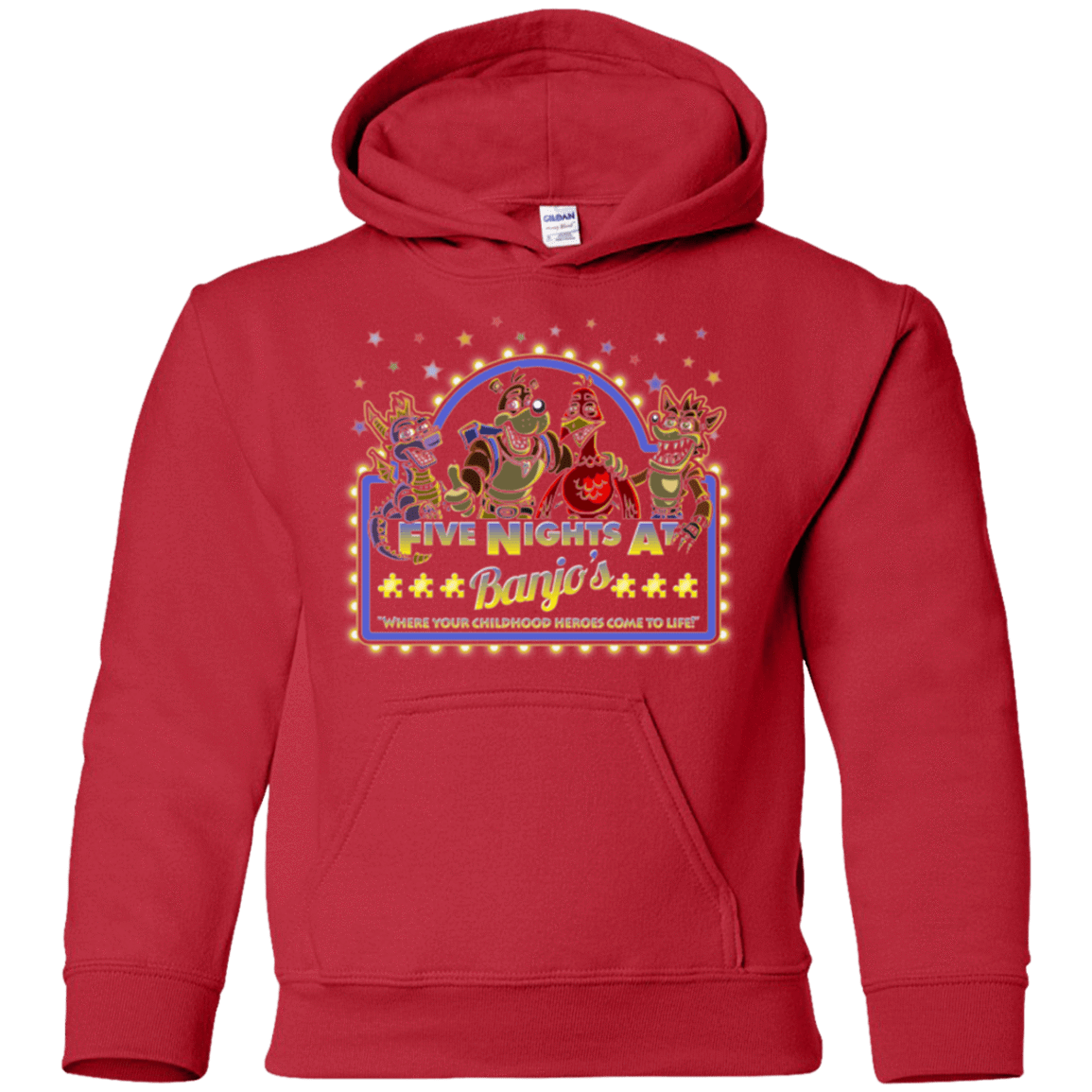 Sweatshirts Red / YS Five Nights at Banjos Youth Hoodie