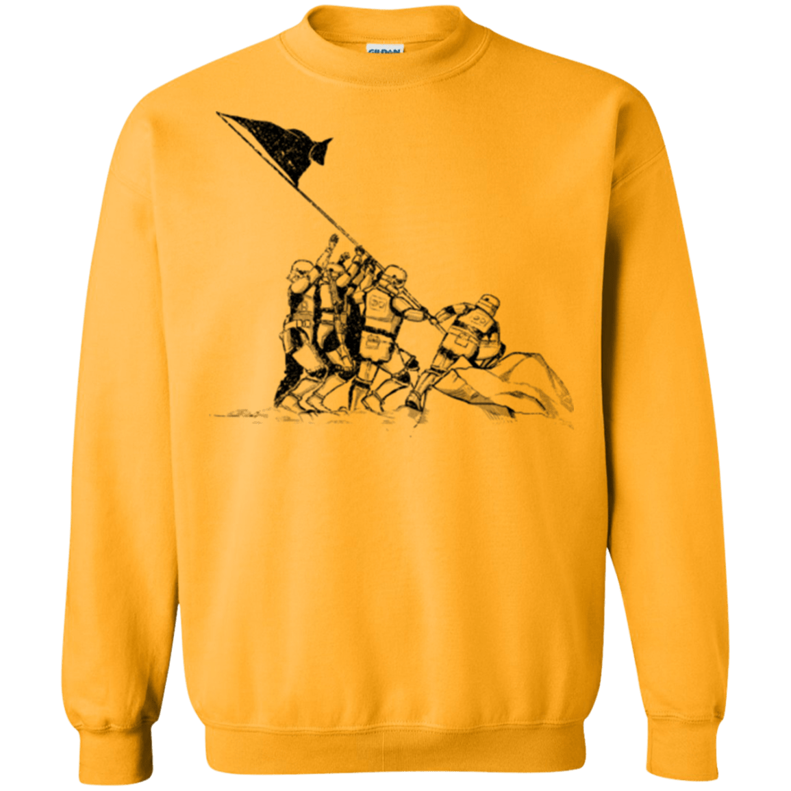 Sweatshirts Gold / S Flags Of Our Emperor Crewneck Sweatshirt