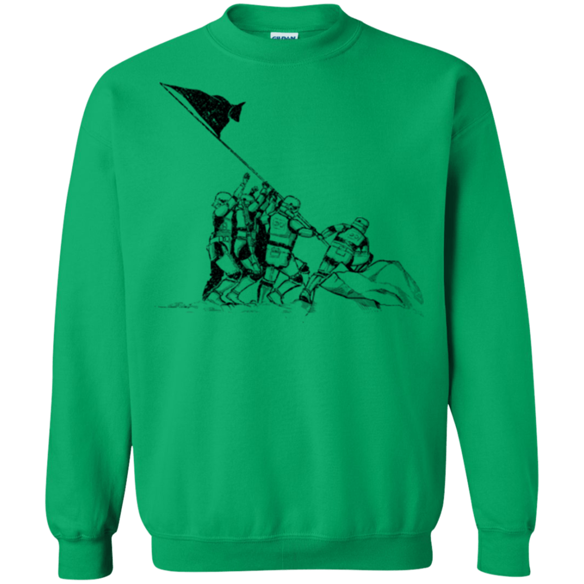 Sweatshirts Irish Green / S Flags Of Our Emperor Crewneck Sweatshirt