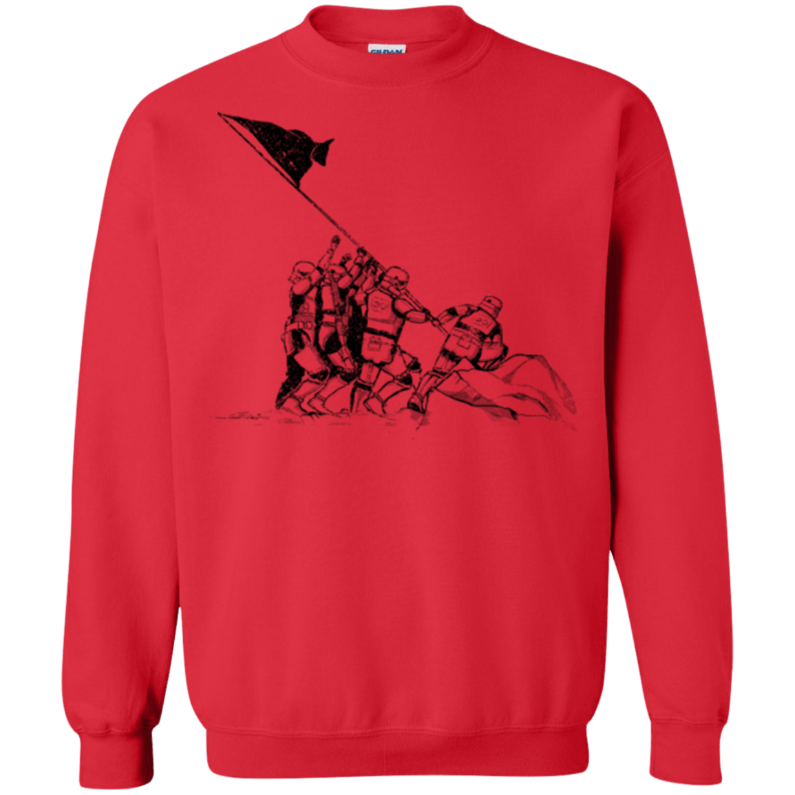 Sweatshirts Red / S Flags Of Our Emperor Crewneck Sweatshirt