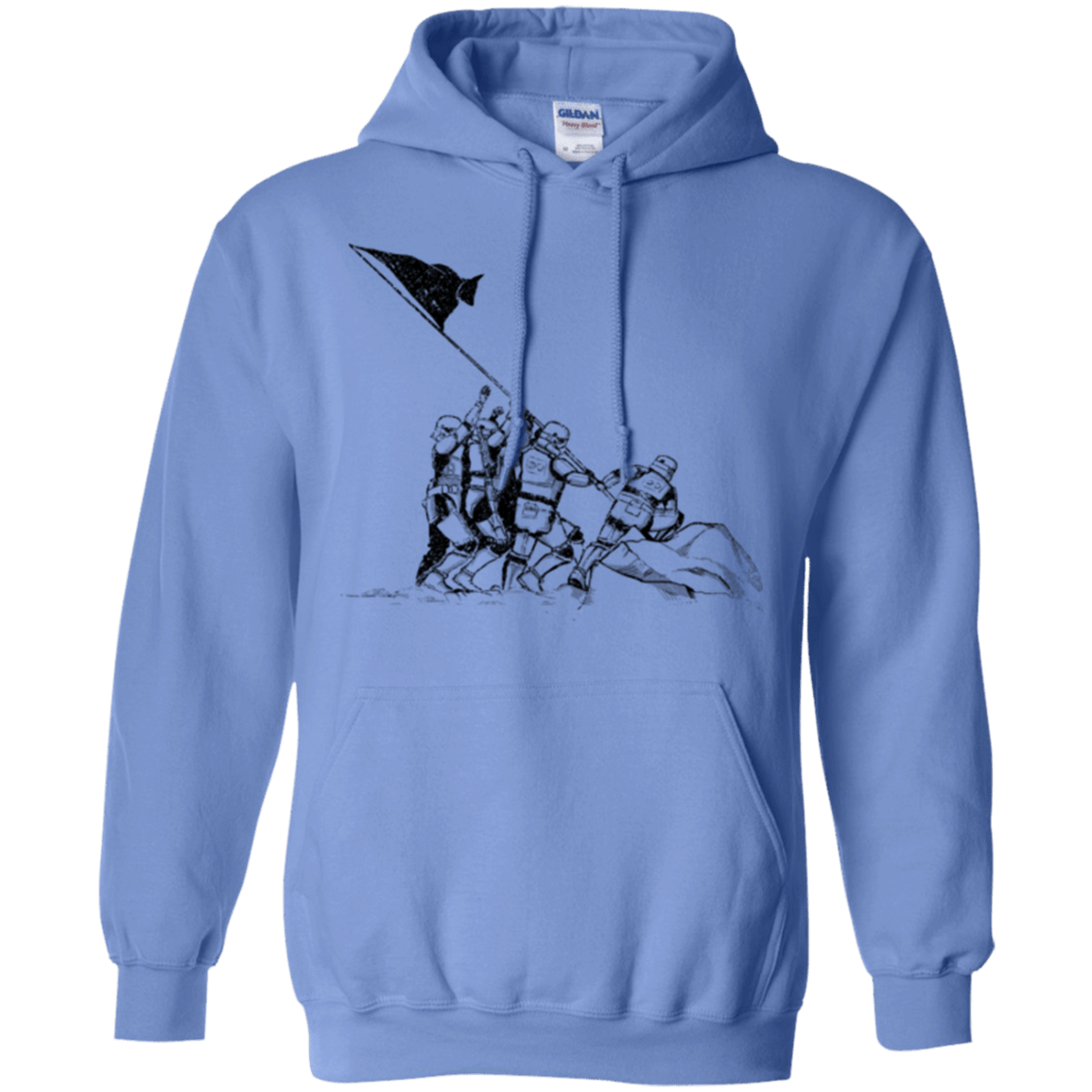 Sweatshirts Carolina Blue / S Flags Of Our Emperor Pullover Hoodie